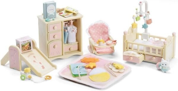 Calico Critters Deluxe Babys Nursery Set Kit Toy Fun Kids