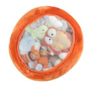 Boon Animal Bag Stuffed Animal Storage,Orange Kit Toy Fun Kids