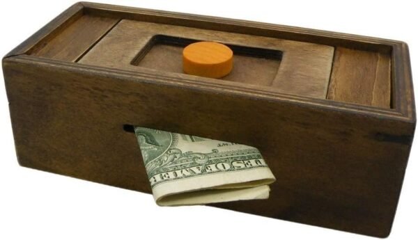 Puzzle Box Enigma Secret Discovery - Money and Gift Card Holder in
