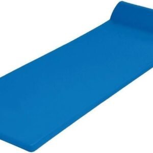 California Sun Deluxe Oversized Unsinkable Foam Cushion Pool Float - Ocean Blue