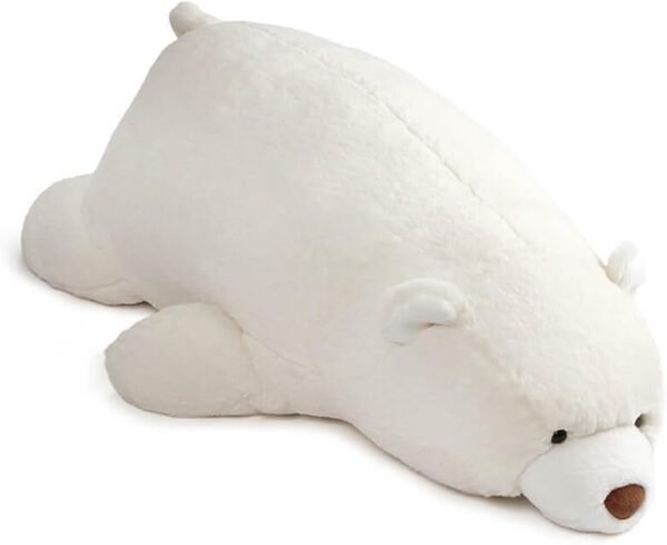 GUND Snuffles Laying Down Teddy Bear Stuffed Animal Plush, White, 27