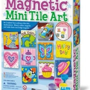 4M 4563 Magnetic Mini Tile Art - DIY Paint Arts & Crafts