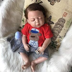 Binxing Toys Reborn Baby Dolls Full Bodies Silicone Can Bath Cute Newborn