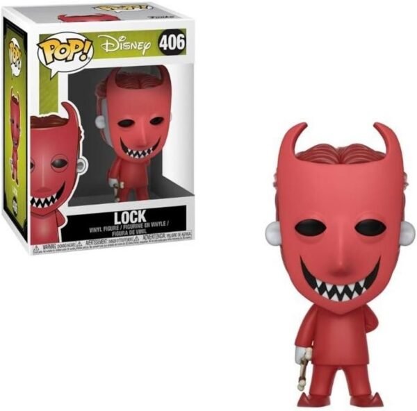 Funko POP Disney Nightmare Before Christmas Lock Collectible Figure, Multicolor