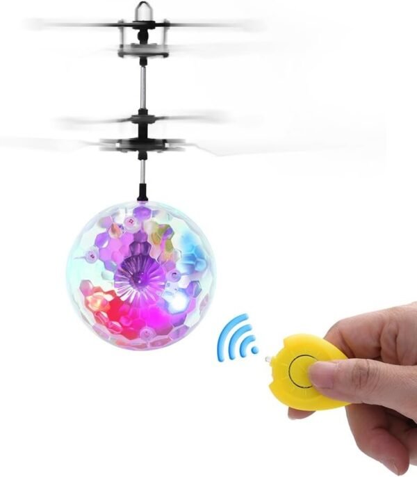 WECATION RC Flying Toy, Kids and Teenagers Infrared Induction Helicopter Toys, Flashing