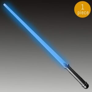 Lumistick LED Light Saber Sword Lightsaber Glowing Swords Realistic Toy Expandable Spinning