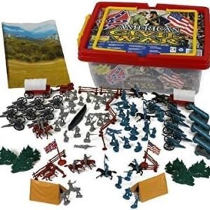 Hingfat Civil War Playset in Carrying Case Kit Toy Fun