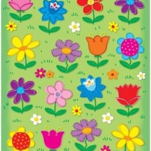 Carson Dellosa Spring Flowers Stickers 96ct Kit Toy Fun Kids
