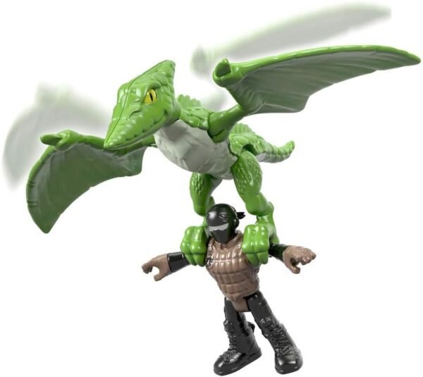 Fisher-Price Imaginext Jurassic World, Pterodactyl Dinosaur Kit Toy Fun Kids