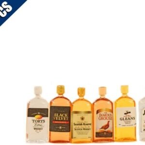 Comidox 6Pcs/Set 112 Dollhouse Miniature Wine Whiskey Bottles Model Shop Pub Bar