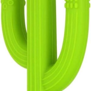 Cactus Baby Toothbrush Teething Toys,Self-Soothing Pain Relief Soft Silicone Teether Training Toothbrush