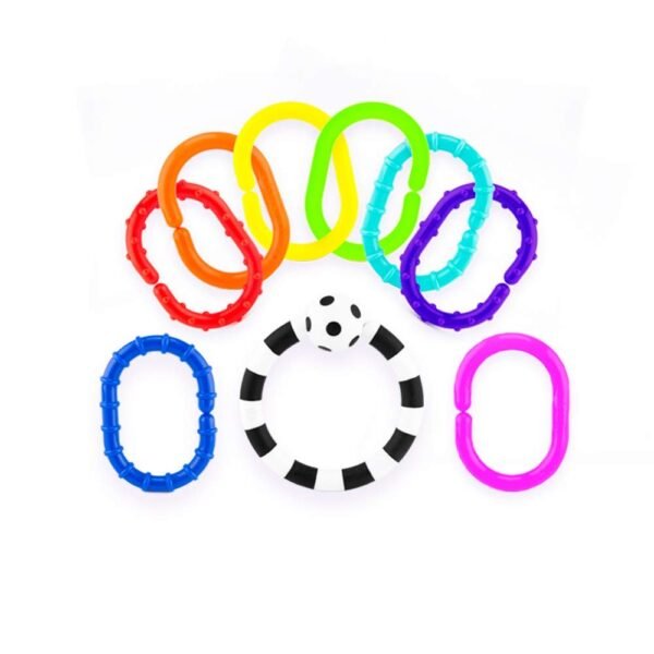 Sassy Ring O Links 9 Piece Set Kit Toy Fun