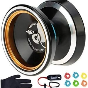 MAGICYOYO Silencer M001-B Yo-yo Ball Aluminum 6061 Unresponsive Yo-yo with Stainless Center