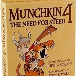 Munchkin 4 Need for Steed expansion Kit Toy Fun Kids