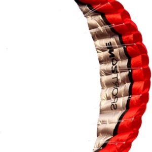 2.5m Dual Line Stunt Parafoil Kites Soft Stunt Kite for Beach Blue,red,Green,Yellow