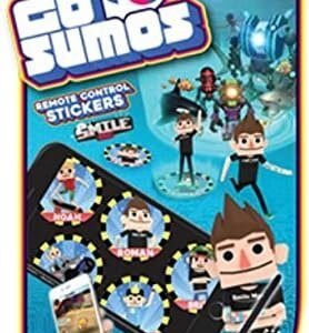 Super Lame Games GO SUMOS Remote Control Stickers Smile INC