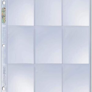 Ultra Pro Platinum Series 9-Pocket Pages for Trading Cards 50 ct.
