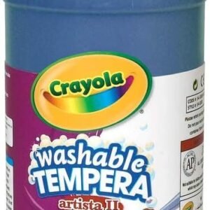 Crayola Artista II Washable Tempera Paint 16oz Blue Kit Toy