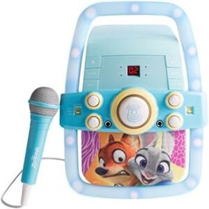 Zootopia Karaoke Player Music Set, One Microphone Included, KO2-03129 Kit