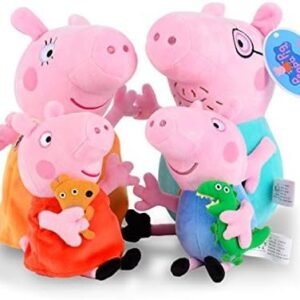 APlusMart Piggy Pig Stuffed Family Peppa George Mummy and Daddy Pig