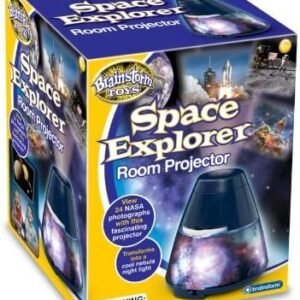 Brainstorm Toys Space Explorer Room Projector Night Light Kit Toy