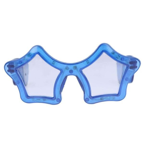 Star Light Up LED Glasses/Shades - Blue Kit Toy Fun