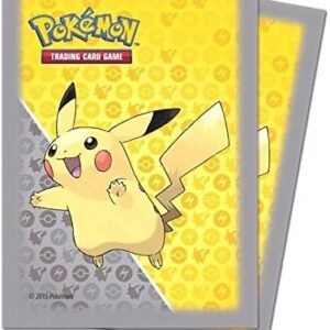 Ultra Pro Trading Card Supplies Deck Protectors - Pikachu Gray Border 65
