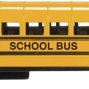 KinsFun Large School Bus, 6 Kit Toy Fun Kids Pack