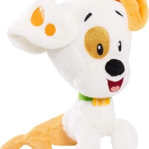 Nick Jr Bubble Guppies Plush Bubble Puppy Sparkly Stuffed Bean Figure
