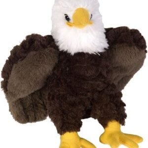Wild Republic Bald Eagle Plush, Stuffed Animal, Plush Toy, Gifts for Kids,