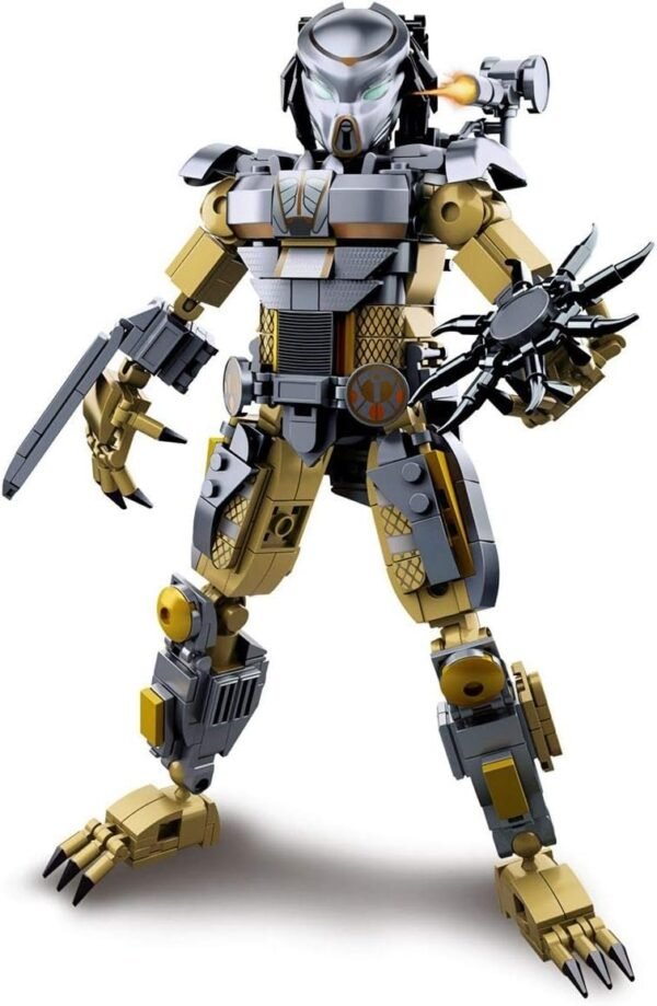 LionMoc Moc Creator Mech - Pacific Rim DIY Mecha Building Block Bricks