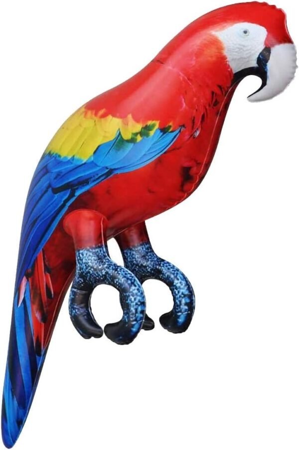 Jet Creations Parrot Inflatable Pet Scarlet Macaw 24 Tall for Party Gift