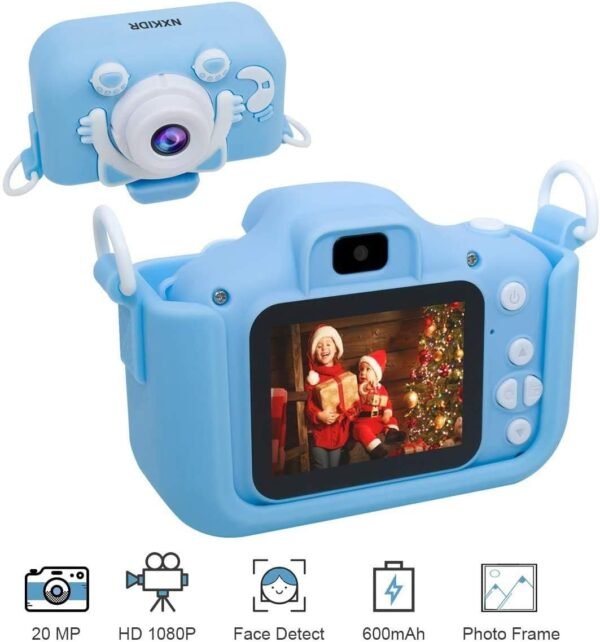 Kids Camera for Boys, NXKIDR Camera for Kids, Kids Digital Camera, Shockproof
