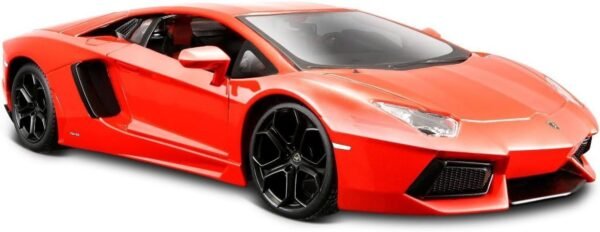 Maisto Lamborghini Aventador LP 700-4 Diecast Vehicle 124 Scale, Metallic Orange