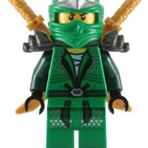 Lloyd ZX Green Ninja with Dual Gold Swords - LEGO Ninjago