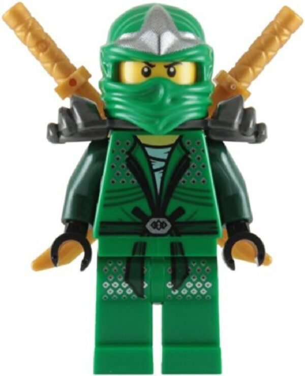 Lloyd ZX Green Ninja with Dual Gold Swords - LEGO Ninjago