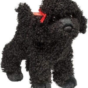 Douglas Gigi Black Poodle Plush Stuffed Animal Kit Toy Fun