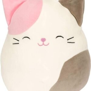 Squishmallow 8 Plush Animal Pillow Pet Karina The Pink & Grey Tabby