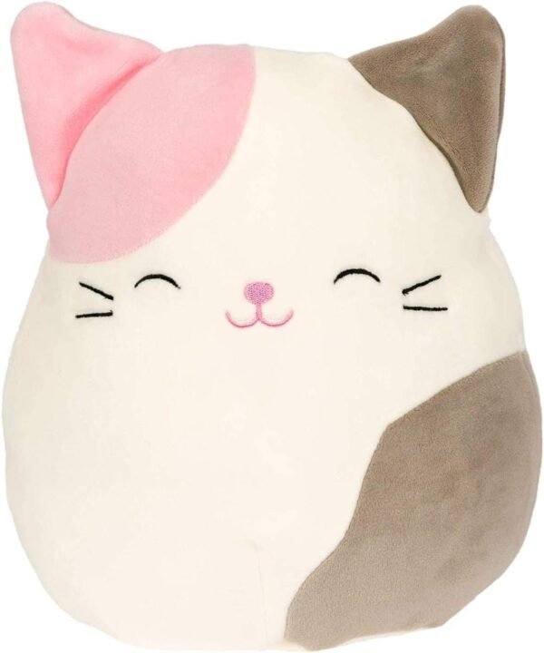 Squishmallow 8 Plush Animal Pillow Pet Karina The Pink & Grey Tabby