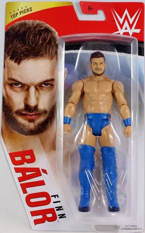 WWE Top Picks 6-inch Action Figures with Articulation & Life-Like Detail, Finn