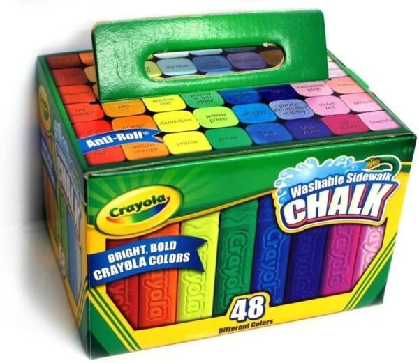 Crayola Washable Sidewalk Chalk Kit Toy Fun Kids Pack Set