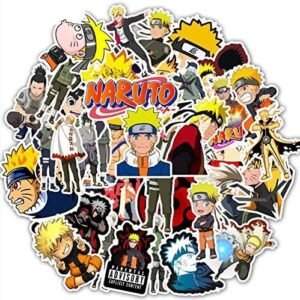 Naruto Stickers 50 PCS Kit Toy Fun Kids Pack Set