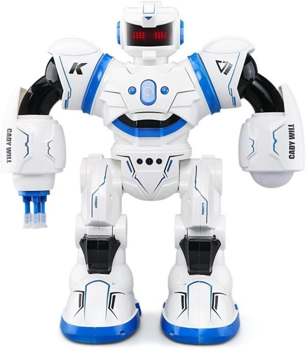 ApexJoy Smart Interactive Talking & Dancing Robot, Launch Missile, Fire Laser Beam