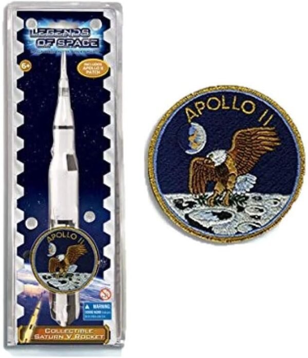 Echo Toys Legends of Space - Saturn V Rocket Set with Apollo