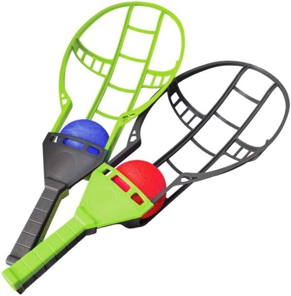 Liberty Imports Trackball Sport Chuck and Catch Ball Lacrosse Racket Toy Game