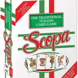 Scopa Traditional Italian Card Game Kit Toy Fun Kids Pack