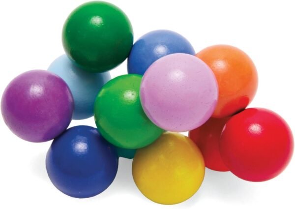 Manhattan Toy Classic Baby Beads Wood Rattle, Teether, and Clutching Toy and