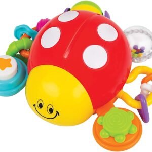 KiddoLab Lilly The Bug, Press & Crawl Musical Activity Toy. Ladybug Baby