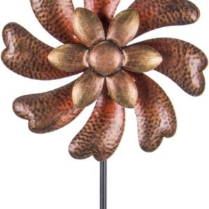 MUMTOP Wind Spinner 45 Wind Sculptures for Patio Lawn and Garden Let