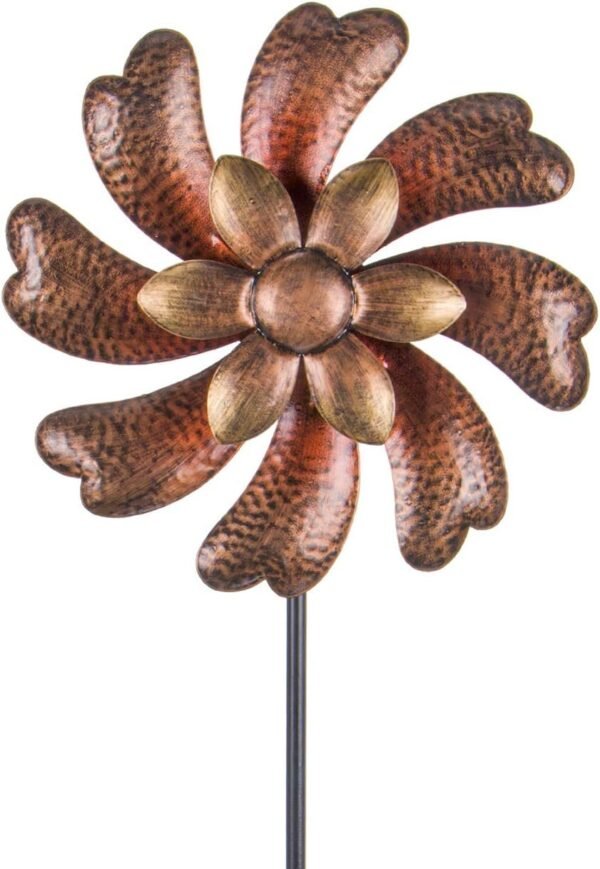 MUMTOP Wind Spinner 45 Wind Sculptures for Patio Lawn and Garden Let